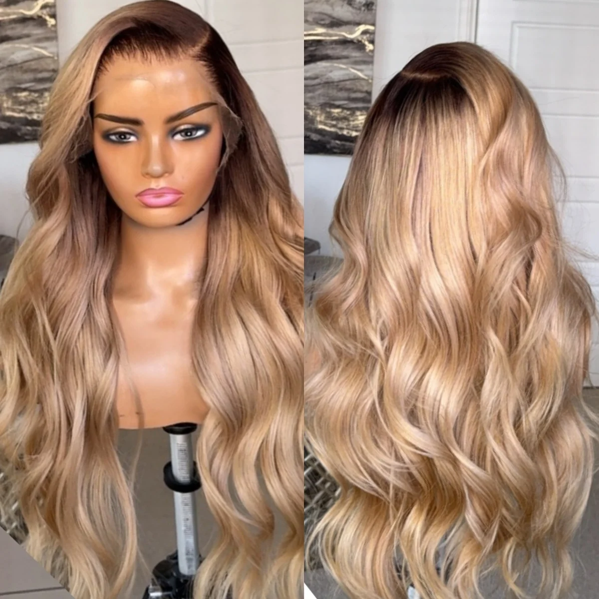 Синтетические парики Мягкий янтарно-карамельный блондин парик фронта шнурка для женщин Длинные объемные волны Высокое качество Дешевые настраиваемые парики на каждый день
Синтетические парики Мягкий янтарно-карамельный блондин парик фронта шнурка для женщин Длинные объемные волны Высокое качество Дешевые настраиваемые парики на каждый день