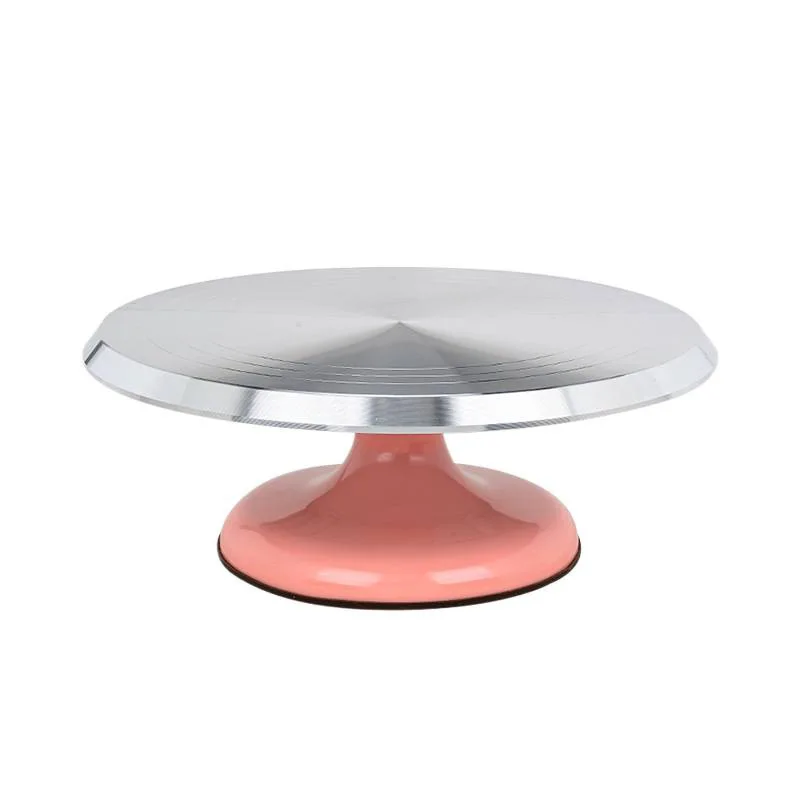 Aluminum Alloy Cake Decoration Turntable Birthday Cake Turntable Household and Commercial Baking Tools Rotary Smear
Aluminum Alloy Cake Decoration Turntable Birthday Cake Turntable Household and Commercial Baking Tools Rotary Smear