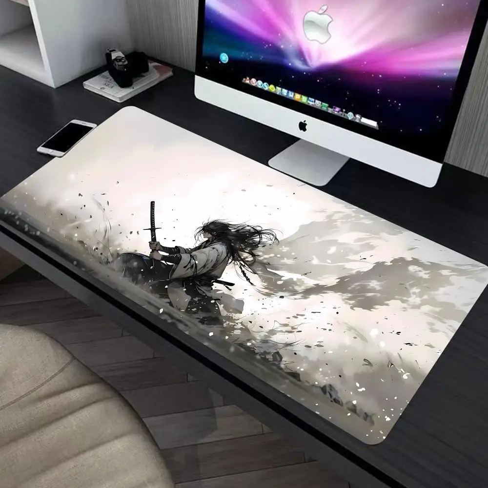 Swordsman Samurai Mouse Pad large keyboard mouse desk pad non-slip rubber gaming mouse pad laptop mouse carpet
Swordsman Samurai Mouse Pad large keyboard mouse desk pad non-slip rubber gaming mouse pad laptop mouse carpet