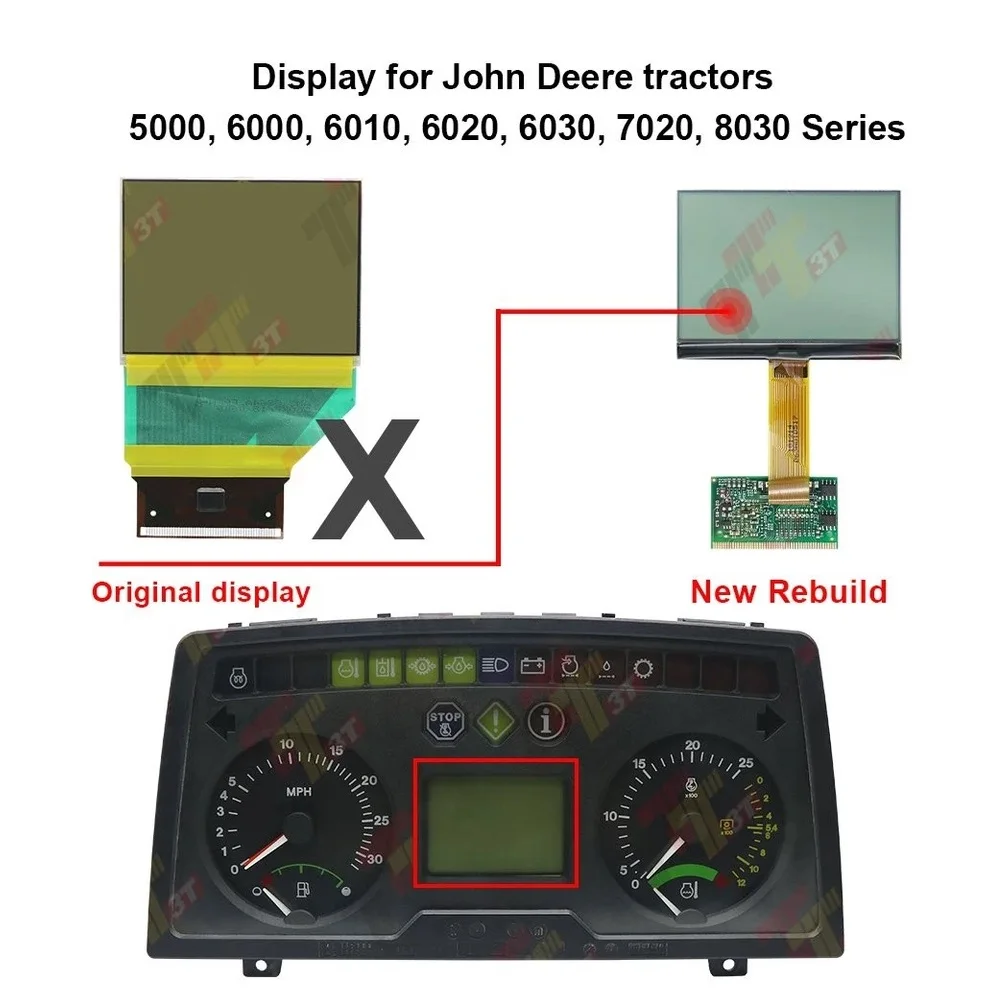 New LCD Display FOR John Deere Tractors Instrument Cluster Pixel Missing Repair
New LCD Display FOR John Deere Tractors Instrument Cluster Pixel Missing Repair