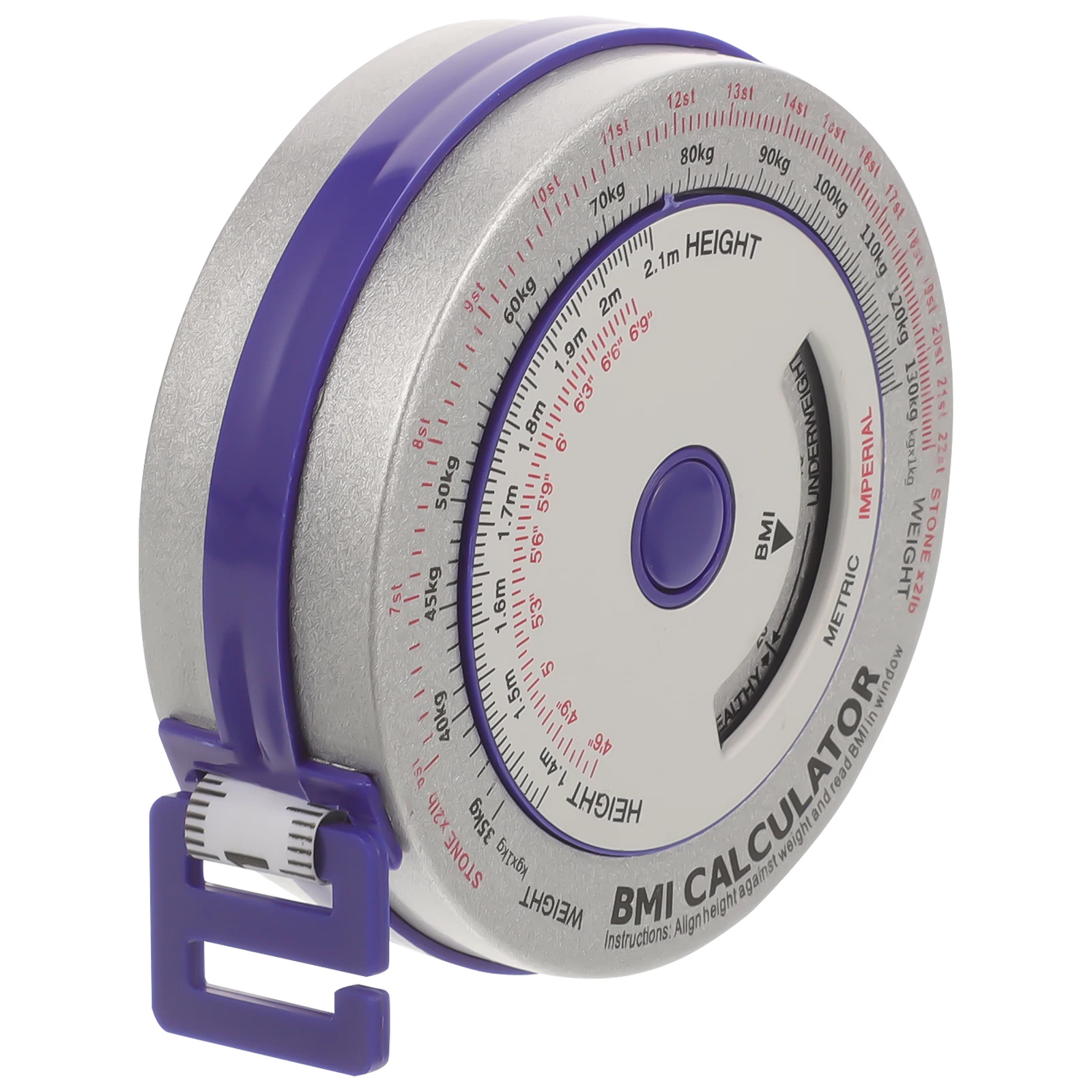 Aluminum Tape 2M Blue -2 Body Measuring Tapes Circumference Waist Tailors Tape Measure Tracking
Aluminum Tape 2M Blue -2 Body Measuring Tapes Circumference Waist Tailors Tape Measure Tracking