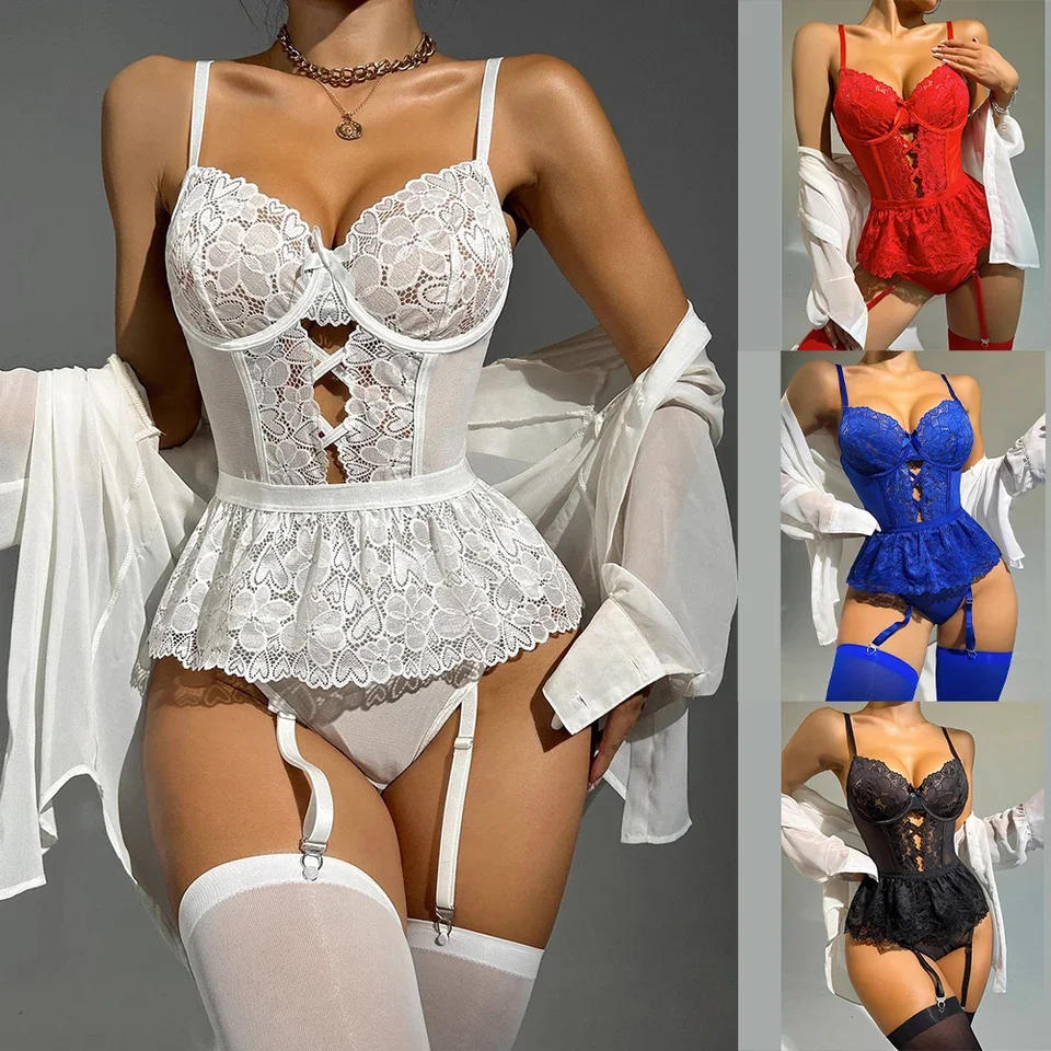 Women Sexy Push Up Bras Outfits G String Lingerie Outfit Intimates Sexy Lace Dress For All Seasons Brand New Condition
Women Sexy Push Up Bras Outfits G String Lingerie Outfit Intimates Sexy Lace Dress For All Seasons Brand New Condition