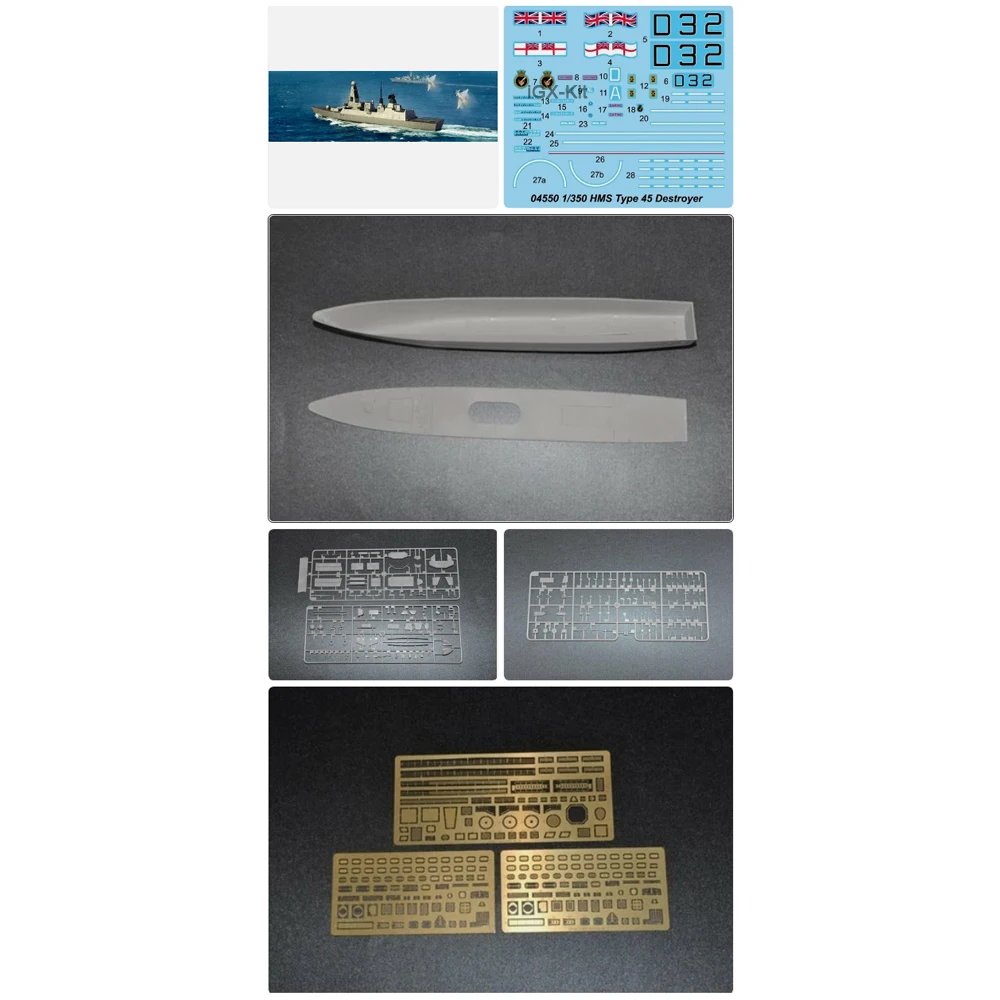 Набор для сборки пластиковой модели корабля Trumpeter 04550 HMS Daring Type 45, масштаб 1/350, для хобби, ручная работа
Набор для сборки пластиковой модели корабля Trumpeter 04550 HMS Daring Type 45, масштаб 1/350, для хобби, ручная работа