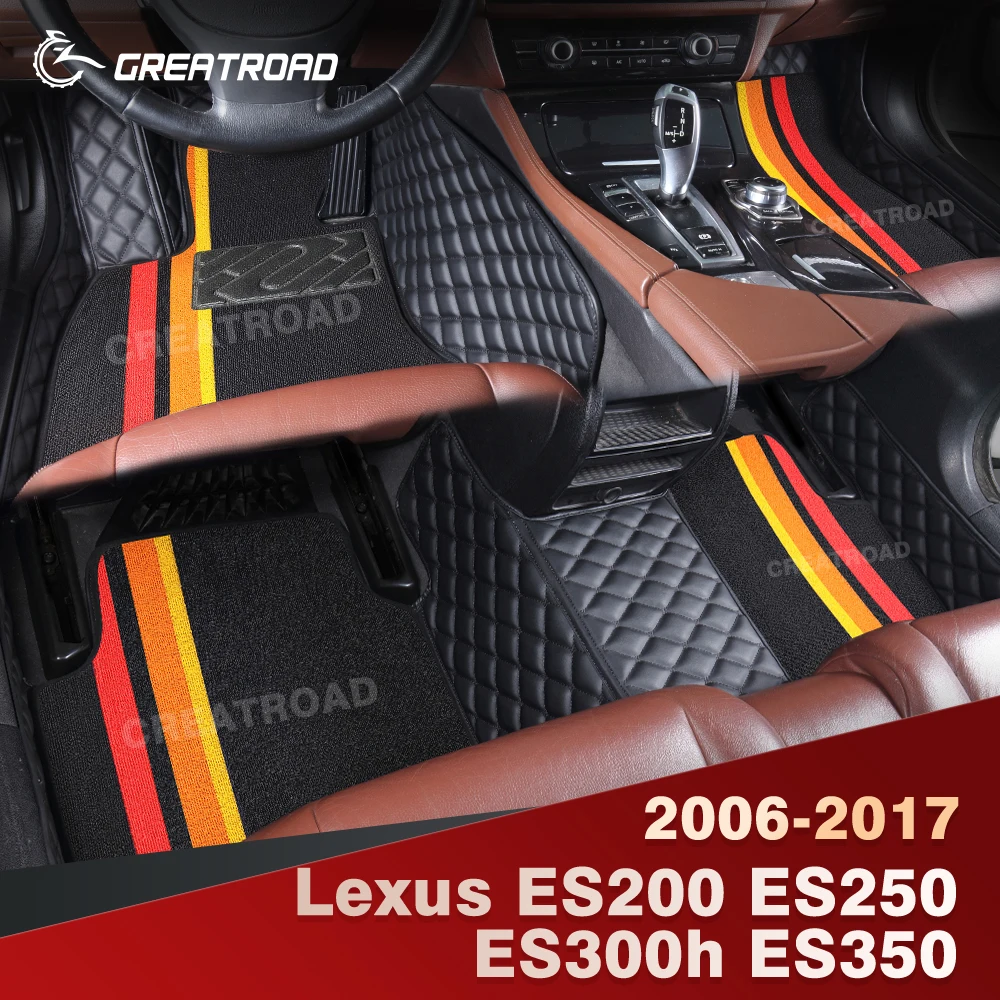 For Lexus ES200 ES250 ES300h ES350 2006-2017 Double Layer Car Floor Mats Custom Auto Carpet Cover Interior Accessories
For Lexus ES200 ES250 ES300h ES350 2006-2017 Double Layer Car Floor Mats Custom Auto Carpet Cover Interior Accessories