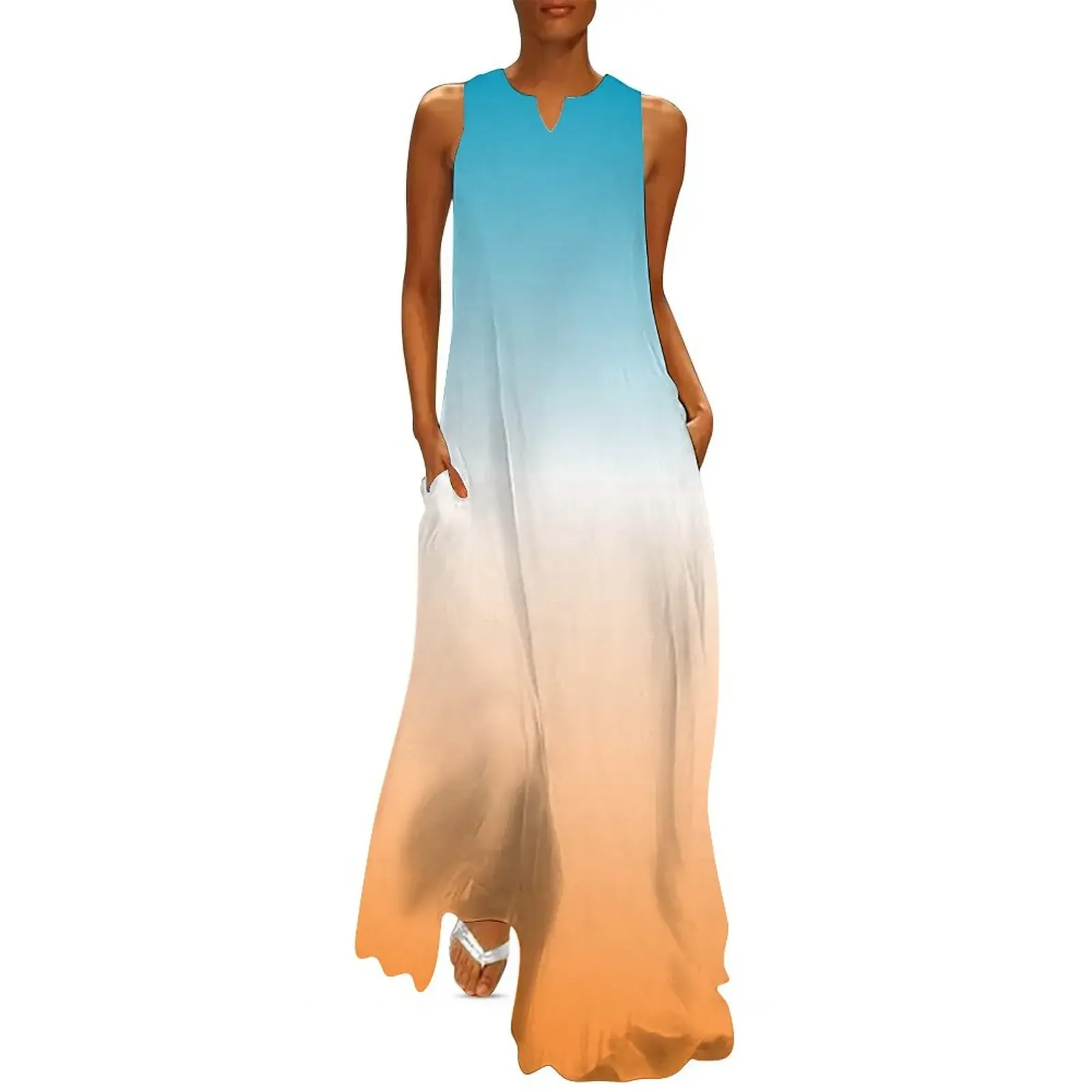 Blue White and Orange Ombre Gradient Long Dress birthday dress for women luxury 2025 Bride dresses dresses summer Dress
Blue White and Orange Ombre Gradient Long Dress birthday dress for women luxury 2025 Bride dresses dresses summer Dress