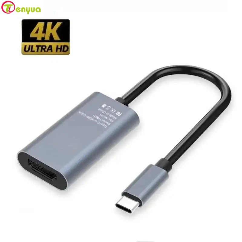 TYPE C to HD 4K 60Hz Adapter USB C USB3.1 Male to HDTV Female Converter Cable for Laptop Tablet TV MacBook
TYPE C to HD 4K 60Hz Adapter USB C USB3.1 Male to HDTV Female Converter Cable for Laptop Tablet TV MacBook