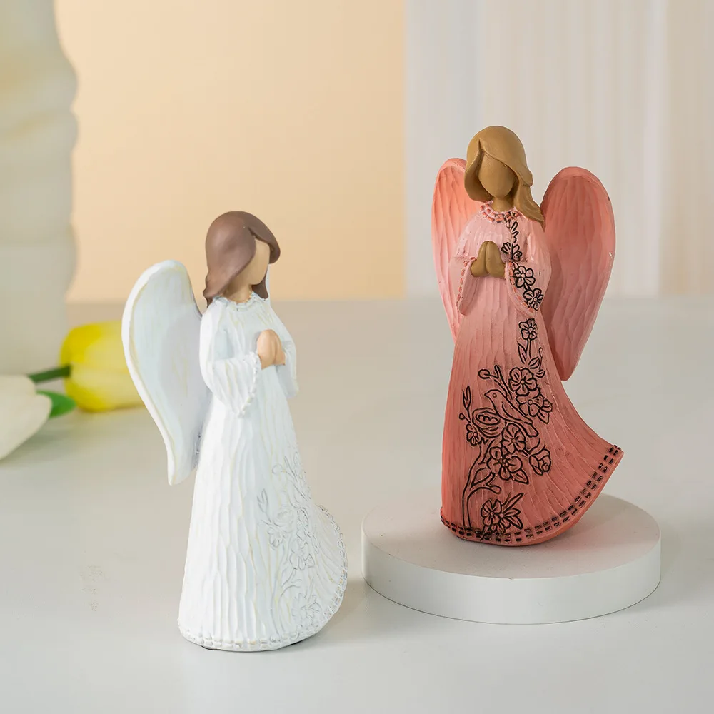 Blessings Angel Statue Figurines Ornaments Angel Sculptures Home Decor Resin Crafts Home Desktop TV Cabinets Decor Artwork Gift
Blessings Angel Statue Figurines Ornaments Angel Sculptures Home Decor Resin Crafts Home Desktop TV Cabinets Decor Artwork Gift