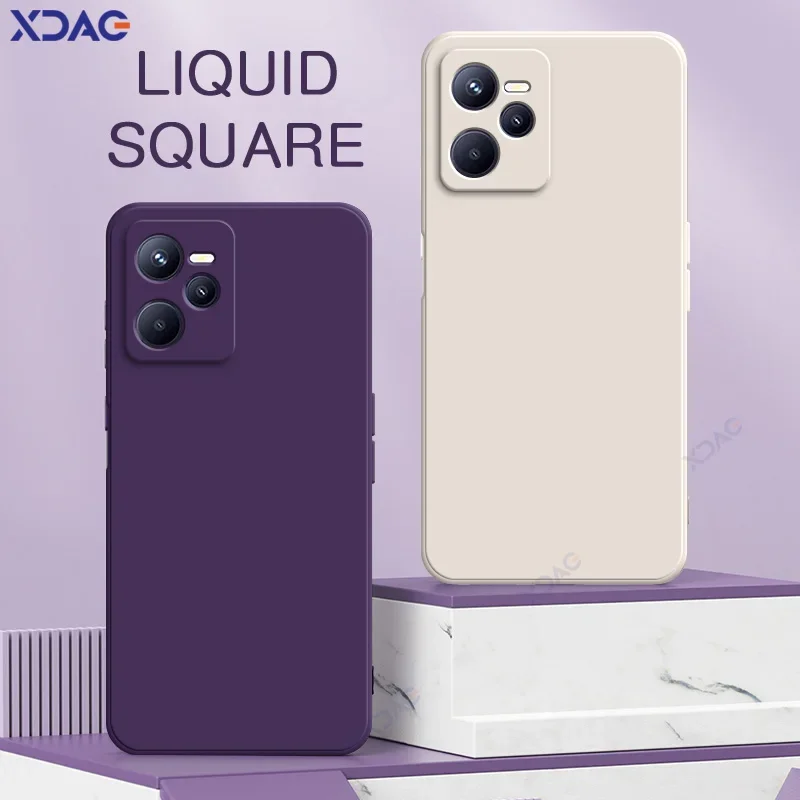 Luxury Cellphones Cases Covers for Realme Narzo 50A Prime Full Camera Protection Narzo50APrime Soft Square Liquid Silicone Armor
Luxury Cellphones Cases Covers for Realme Narzo 50A Prime Full Camera Protection Narzo50APrime Soft Square Liquid Silicone Armor