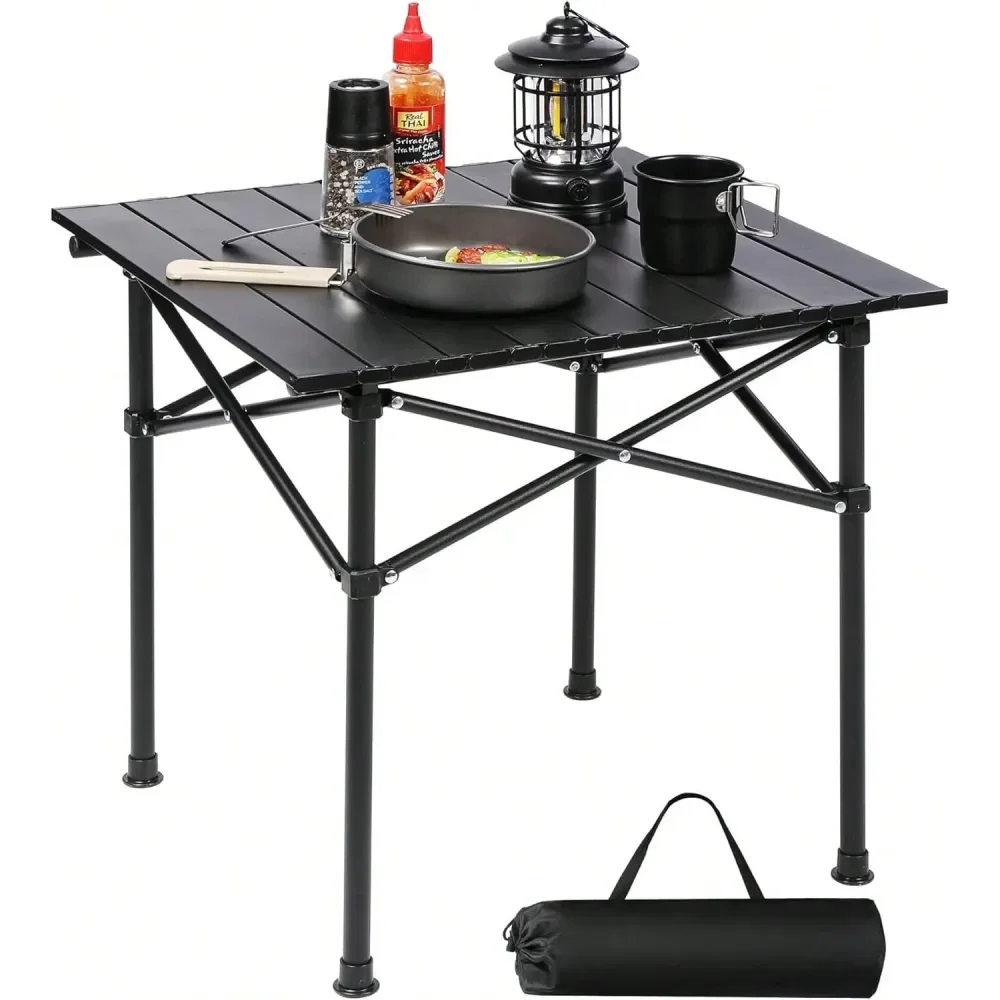 Folding Roll Camping Table, 20x20.5 Lightweight Portable Compact Beach Table For Outdoor,Picnic,Hiking,Black
Folding Roll Camping Table, 20x20.5 Lightweight Portable Compact Beach Table For Outdoor,Picnic,Hiking,Black