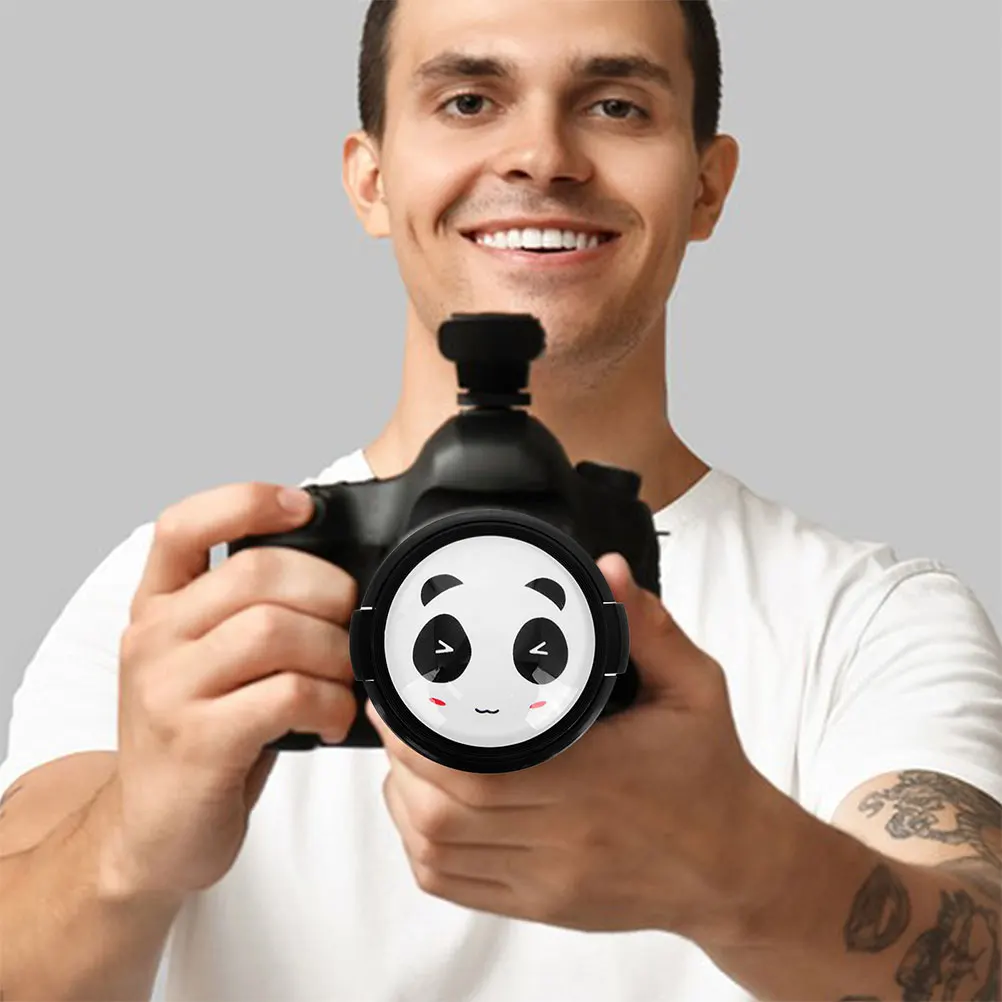 2pcs Universal 58Mm Panda Lens Cap Cover Cute Cartoon Camera Lens Protector Center Pinch Design Textured Grip Durable Scratch
2pcs Universal 58Mm Panda Lens Cap Cover Cute Cartoon Camera Lens Protector Center Pinch Design Textured Grip Durable Scratch