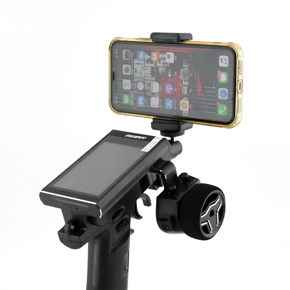 Phone Holder Clip Bracket Mount Support For Flysky FS-NB4 Transmitter Remote Controller 1/8 1/10 RC Car Boat Parts
Phone Holder Clip Bracket Mount Support For Flysky FS-NB4 Transmitter Remote Controller 1/8 1/10 RC Car Boat Parts