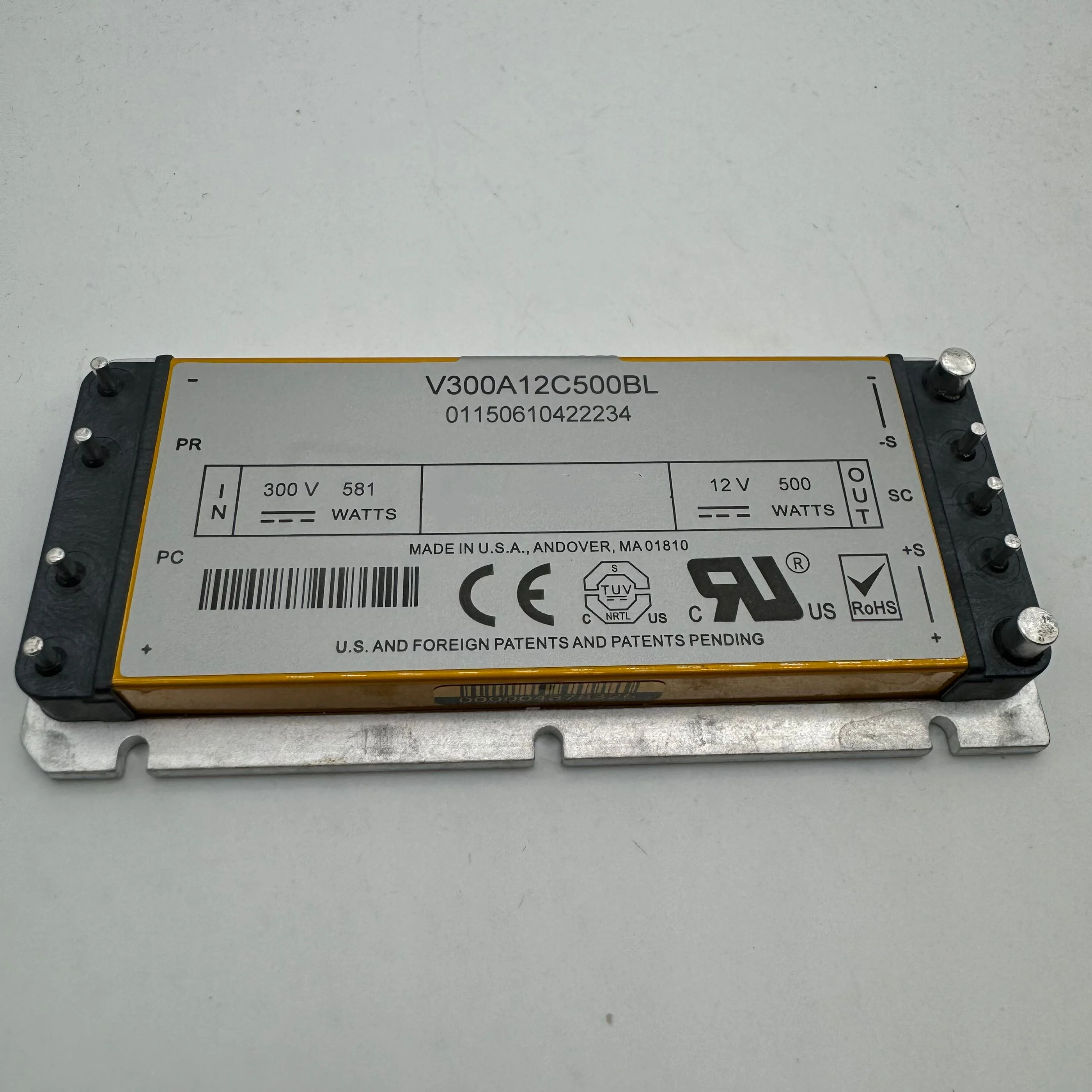 1 шт. V300A12C500BL модуль питания DC-DC новый 100% гарантия качества
1 шт. V300A12C500BL модуль питания DC-DC новый 100% гарантия качества