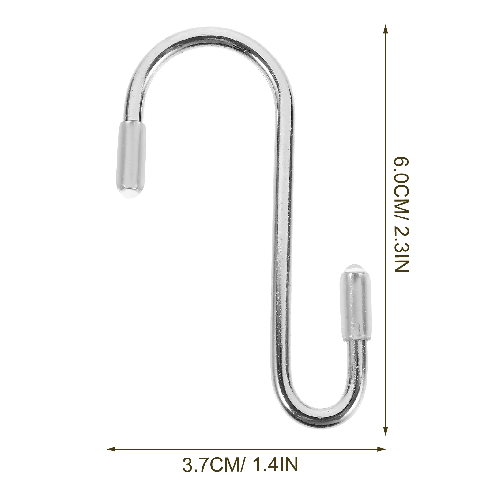 12pcs S Shape Hooks Heavy Duty Iron 2.4 Inch Small For Hanging Kitchen Utensils Pots Spoons Closet Storage Bathroom Garage
12pcs S Shape Hooks Heavy Duty Iron 2.4 Inch Small For Hanging Kitchen Utensils Pots Spoons Closet Storage Bathroom Garage