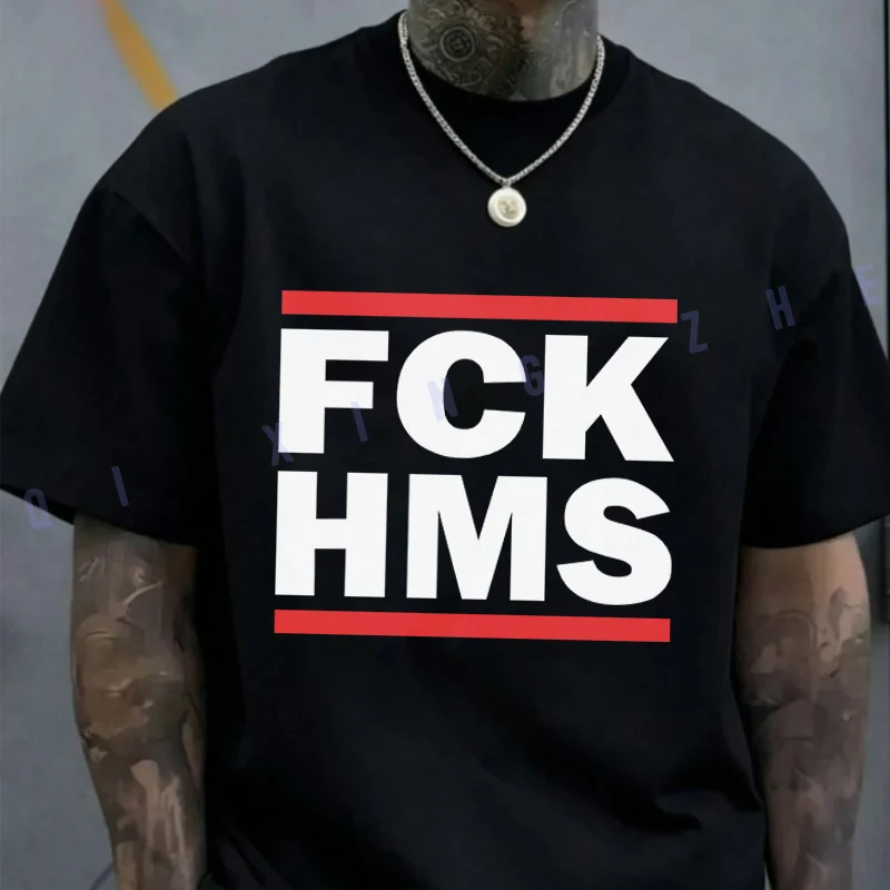 FCK HMS Sports Fans Customs Plain Motorcycle T-shirt Cotton O-neck Short Sleeve Moto T Shirt Fashion Hip Hop Tshirt
FCK HMS Sports Fans Customs Plain Motorcycle T-shirt Cotton O-neck Short Sleeve Moto T Shirt Fashion Hip Hop Tshirt