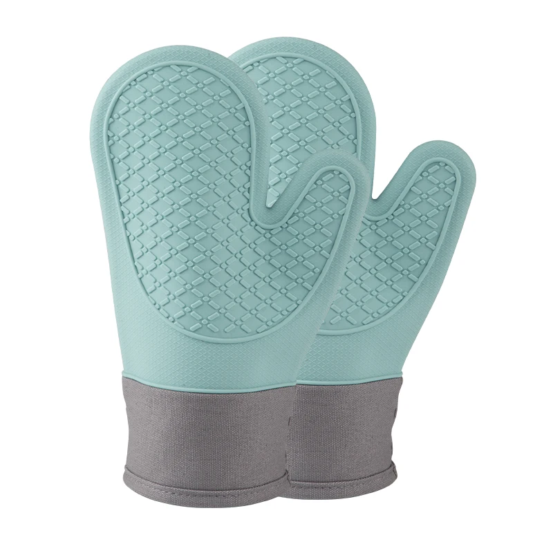 Silicone Oven Mitts with 600F Heat Resistance Soft Lining and Good Grip for Kitchen Cooking and BBQ
Silicone Oven Mitts with 600F Heat Resistance Soft Lining and Good Grip for Kitchen Cooking and BBQ