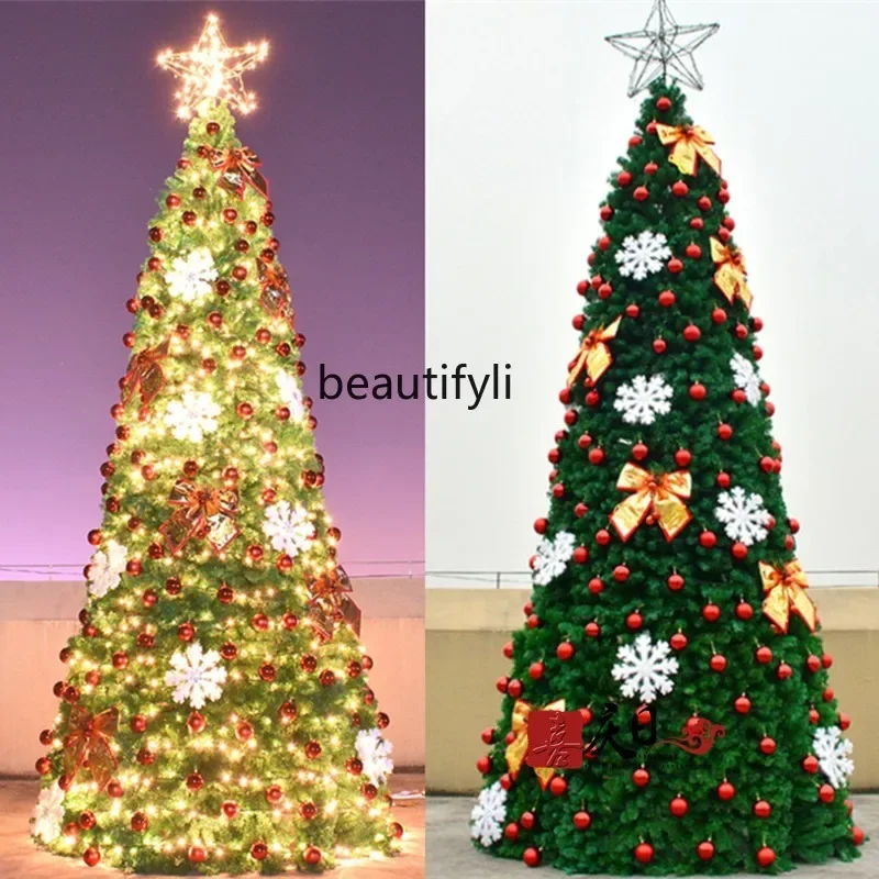 YH 4 meters Christmas tree set 5 meters 6 7 8 meters, large frame Christmas tree LED light decoration
YH 4 meters Christmas tree set 5 meters 6 7 8 meters, large frame Christmas tree LED light decoration