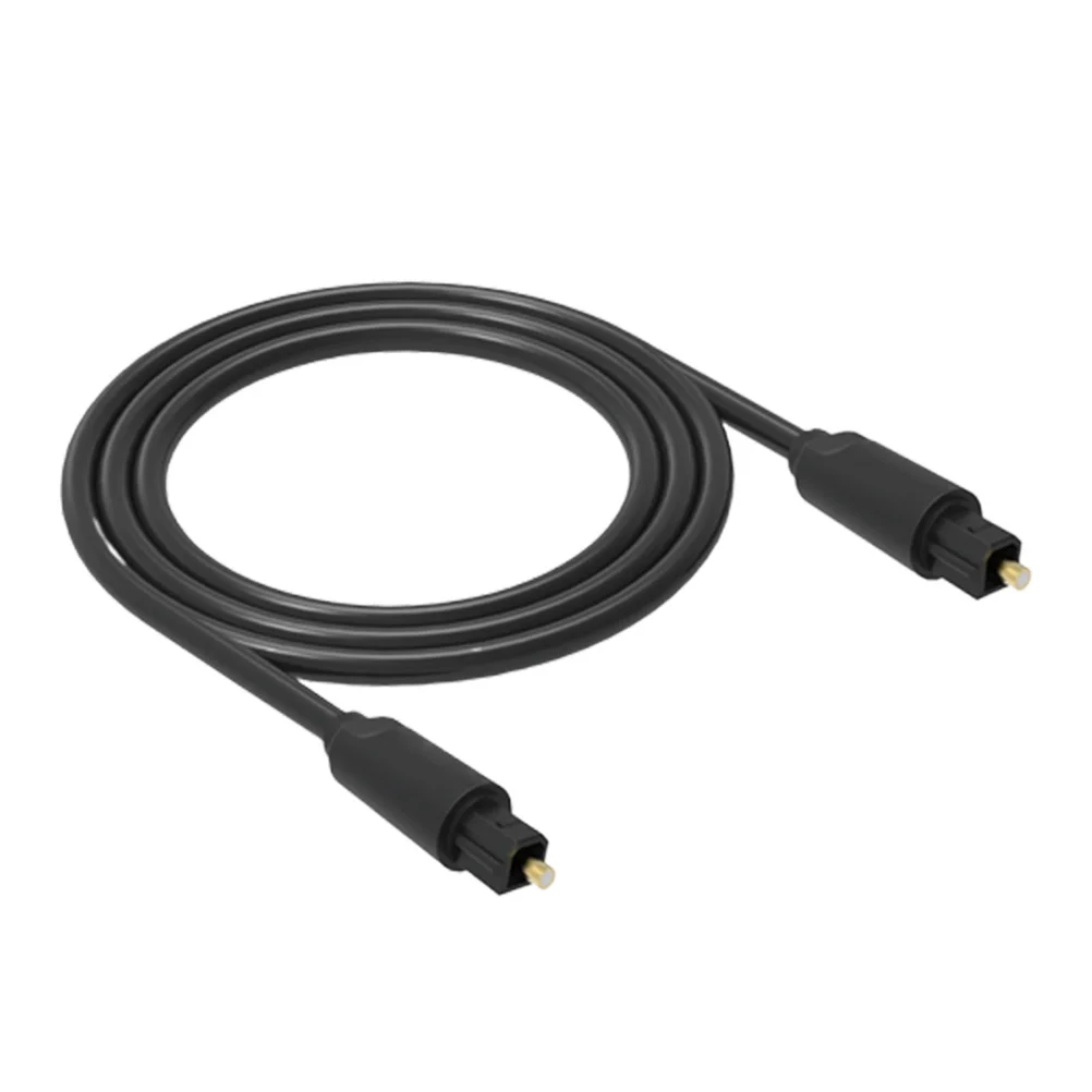 1.5m Optical Fiber Audio Wire Digital Coaxial Cable for Speaker Power Amplifier with Cuboid Connectors Removable Rubber Caps
1.5m Optical Fiber Audio Wire Digital Coaxial Cable for Speaker Power Amplifier with Cuboid Connectors Removable Rubber Caps
