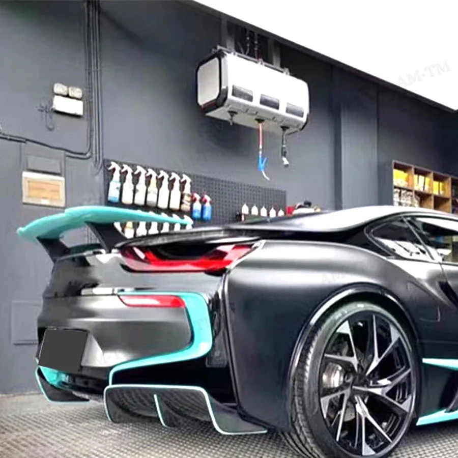 Carbon Fiber For BMW I8 2014-2018 Car Rear Bumper Diffuser Lip Spoiler Parts Body kit Rear Spoiler Car Accessories
Carbon Fiber For BMW I8 2014-2018 Car Rear Bumper Diffuser Lip Spoiler Parts Body kit Rear Spoiler Car Accessories