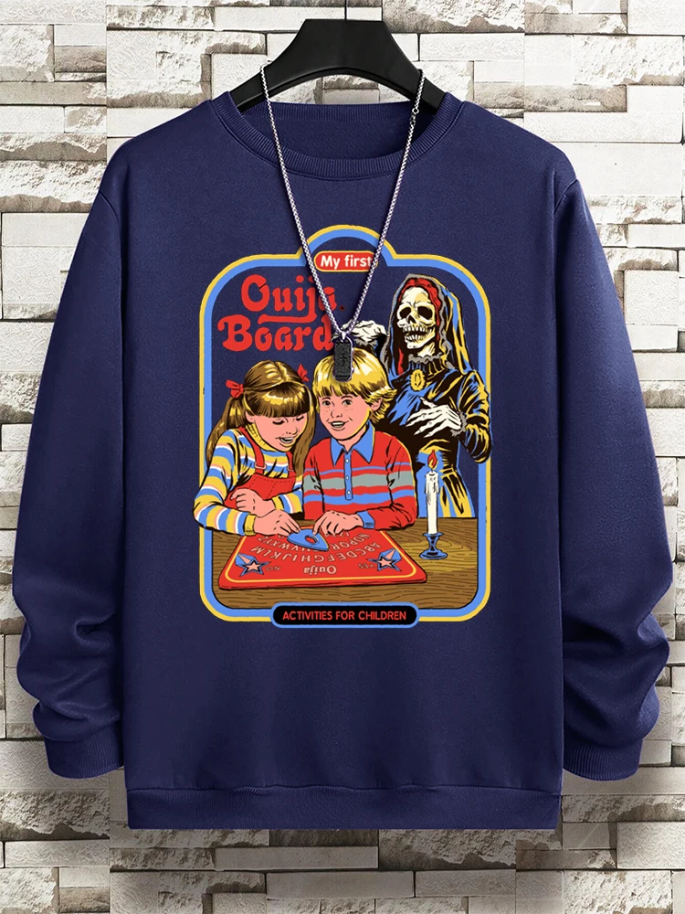 My First Ouija Board Printing Clothes For Men New High Quality Hoody Vintage Crewneck Streetwear Autumn Fleece Sweatshirt Women
My First Ouija Board Printing Clothes For Men New High Quality Hoody Vintage Crewneck Streetwear Autumn Fleece Sweatshirt Women