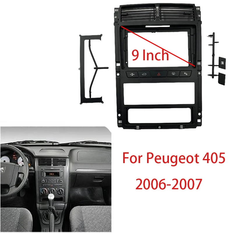 9 дюймовый мультимедийный плеер для Peugeot 405 2006-2007, автомобильные аксессуары, радио, видео, панель приборной панели, аудио, стерео Монтажная Рамка
9 дюймовый мультимедийный плеер для Peugeot 405 2006-2007, автомобильные аксессуары, радио, видео, панель приборной панели, аудио, стерео Монтажная Рамка