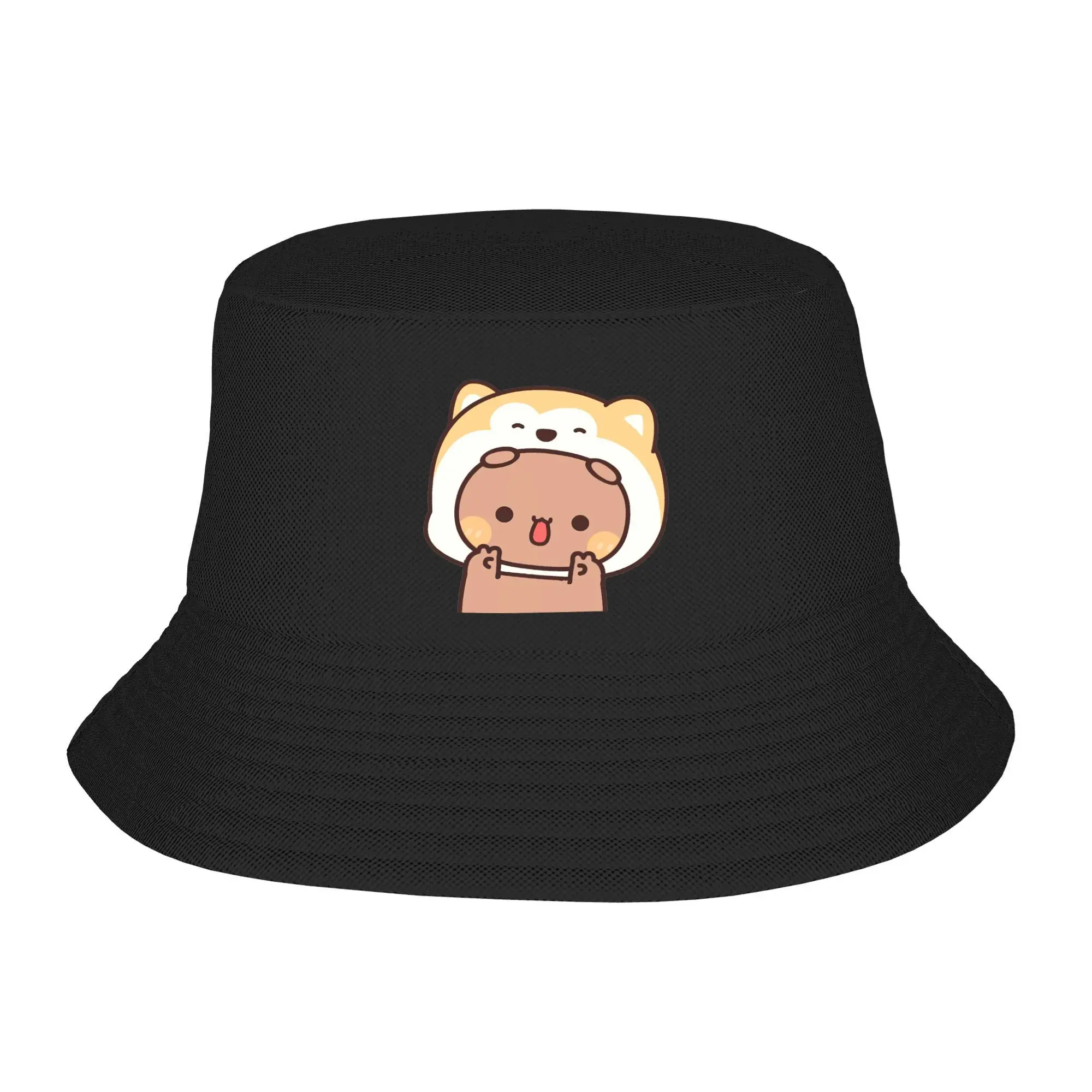 Bear and Panda Bubu Dudu Bucket Hat Panama Bob Hats Outdoor Fashion Autumn For Summer Beach Fishing Unisex Fisherman Caps
Bear and Panda Bubu Dudu Bucket Hat Panama Bob Hats Outdoor Fashion Autumn For Summer Beach Fishing Unisex Fisherman Caps