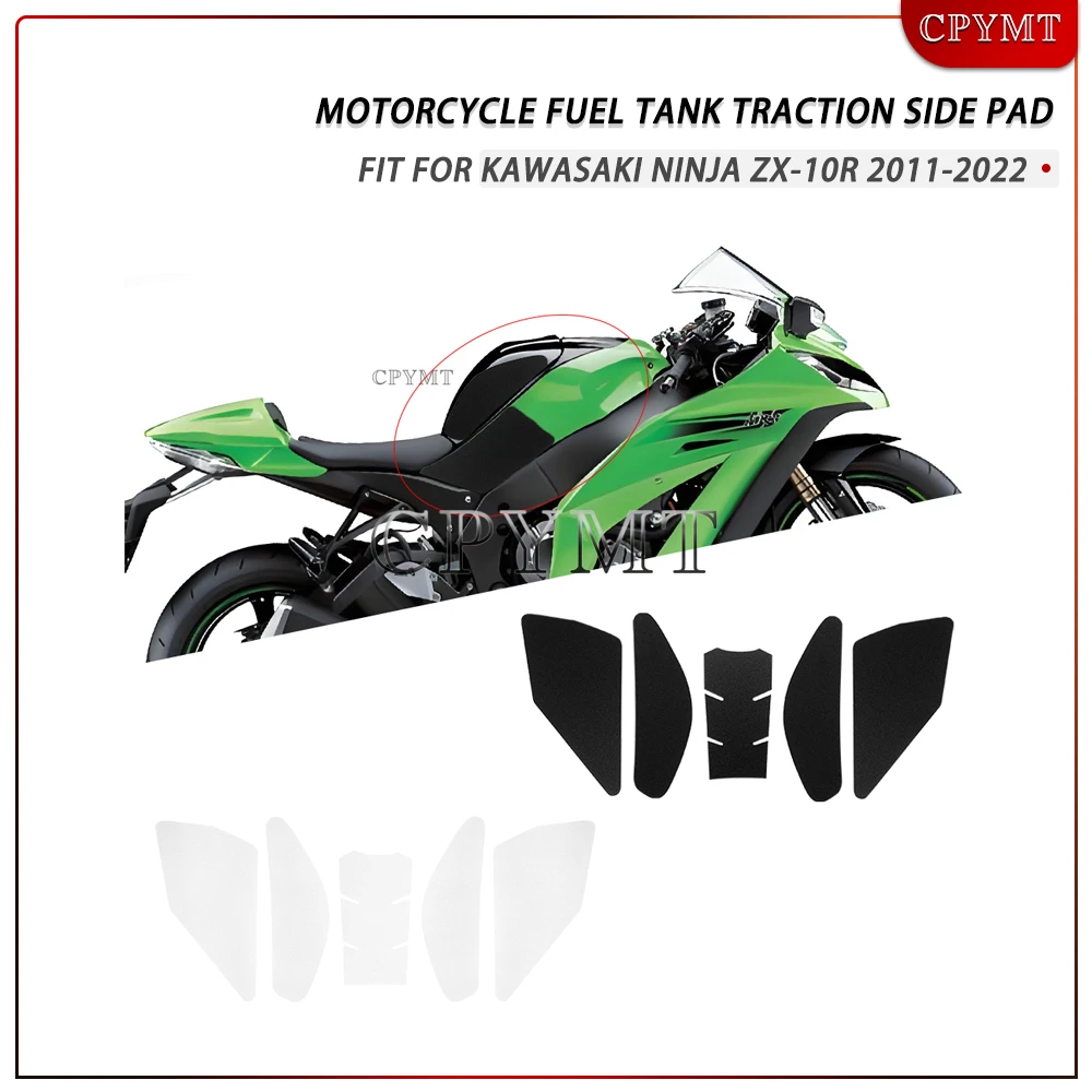 Fuel Tank Traction Side Pad fit For Kawasaki ZX10R Ninja ZX-10R 2011-2022 Motorcycle Frosted Sticker Gas Knee Grip Protector
Fuel Tank Traction Side Pad fit For Kawasaki ZX10R Ninja ZX-10R 2011-2022 Motorcycle Frosted Sticker Gas Knee Grip Protector