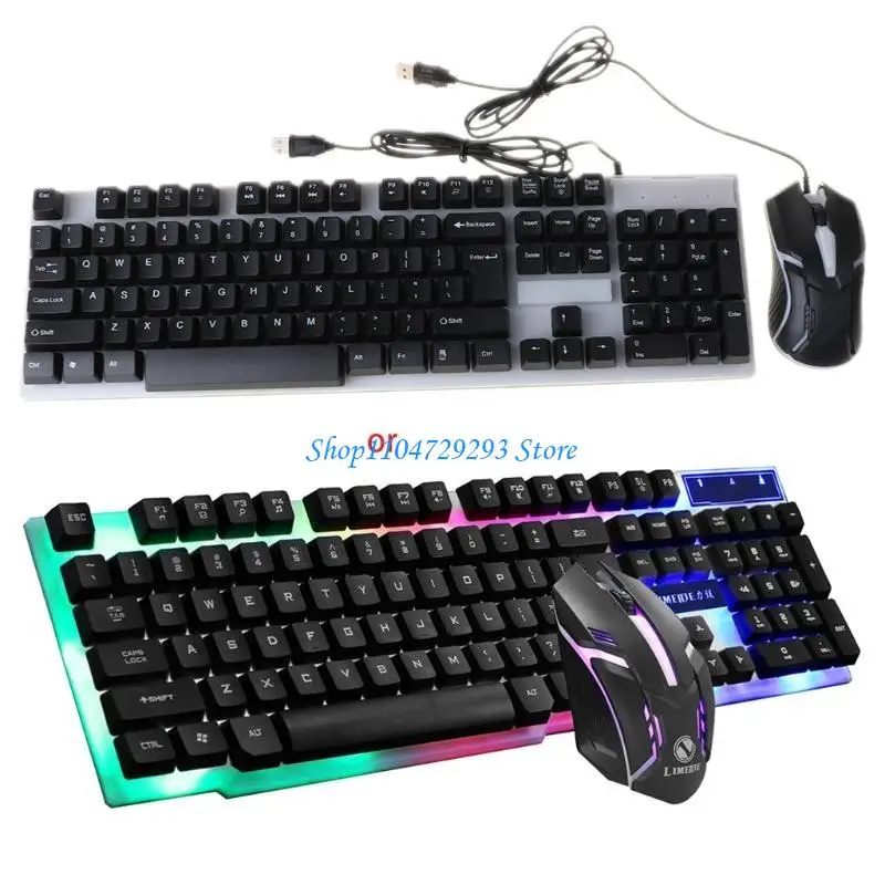 Mouse Keyboard Combos Set Computer Replacement Accessories Creative Durable