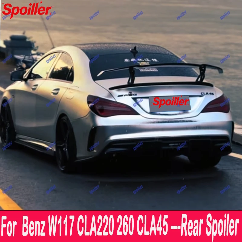 Rear Spoiler For Mercedes Benz CLA Class W117 CLA45 AMG 2013-2019, Real Carbon Fiber Black Big Racing Wing Trunk Spoiler,
Rear Spoiler For Mercedes Benz CLA Class W117 CLA45 AMG 2013-2019, Real Carbon Fiber Black Big Racing Wing Trunk Spoiler,
