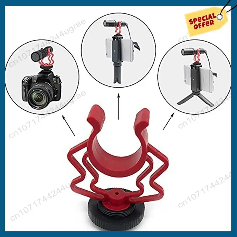 -A15I 6PCS Universal Microphone Wavy Shock Mount Adapter Plastic Microphone Bracket Mount Replacement For Boya By-Mm1
-A15I 6PCS Universal Microphone Wavy Shock Mount Adapter Plastic Microphone Bracket Mount Replacement For Boya By-Mm1