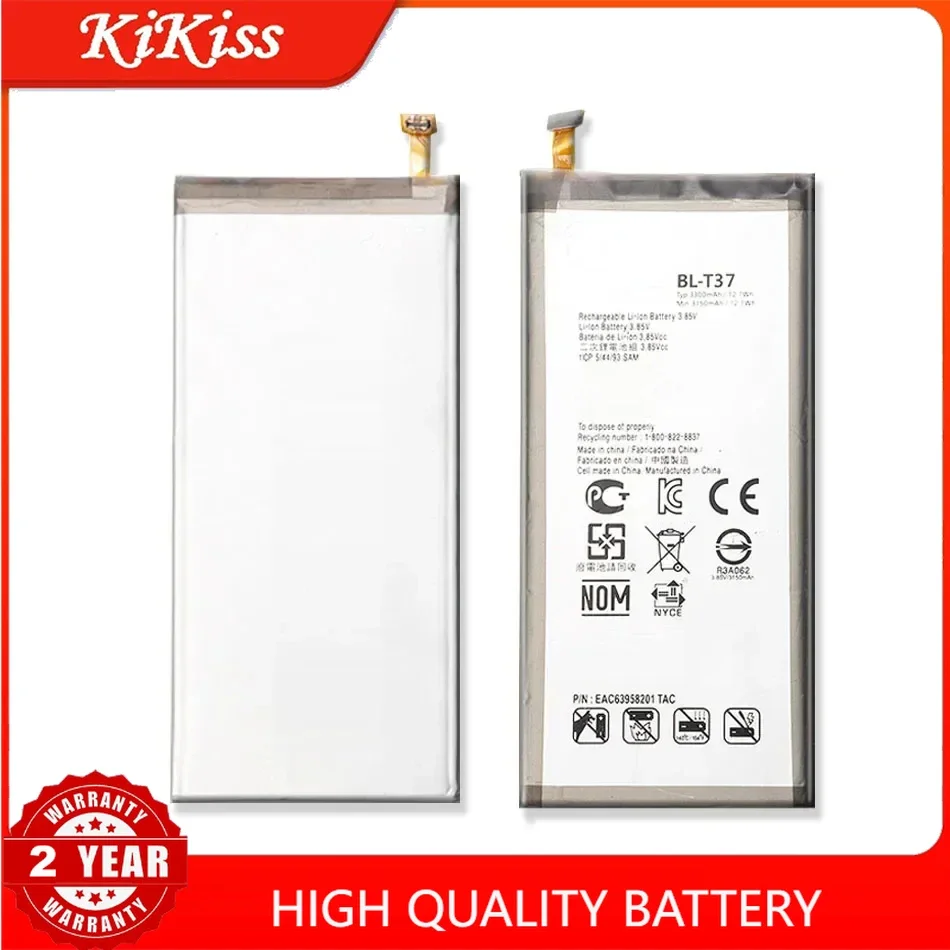 BL-T37 Battery For LG V40 ThinQ Q710 Q8 2018 Version Q815L Mobile Phone Bateria BL T37 BLT37 3300mAh + Free tool
BL-T37 Battery For LG V40 ThinQ Q710 Q8 2018 Version Q815L Mobile Phone Bateria BL T37 BLT37 3300mAh + Free tool
