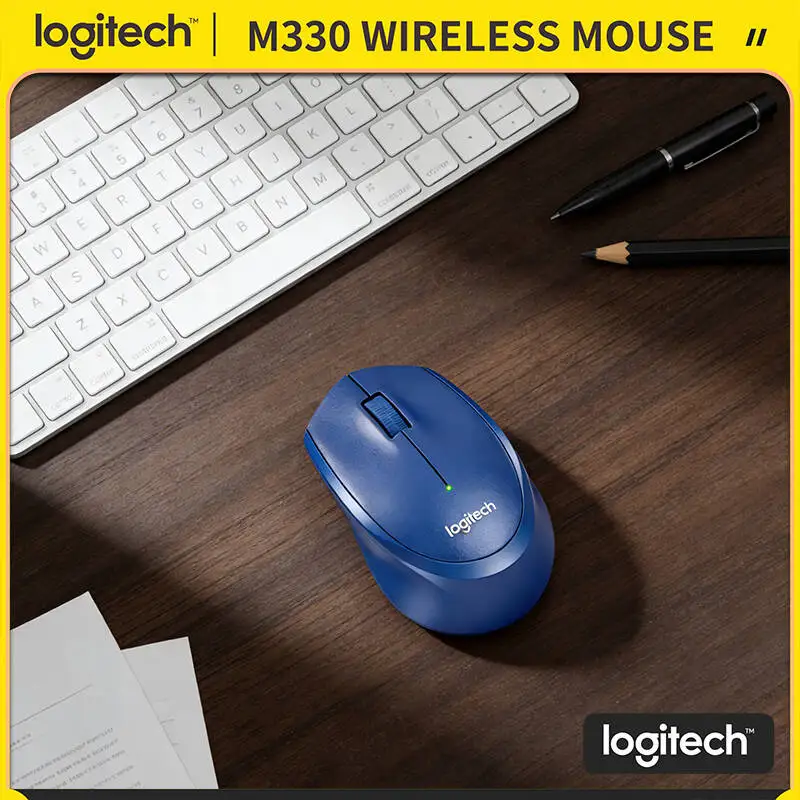 Беспроводная мышь Logitech M330 Silent с наноприемником USB 2.4 ГГц, эргономичным дизайном и 18-месячным сроком службы батареи для ПК, ноутбуков, Mac и офиса
Беспроводная мышь Logitech M330 Silent с наноприемником USB 2.4 ГГц, эргономичным дизайном и 18-месячным сроком службы батареи для ПК, ноутбуков, Mac и офиса