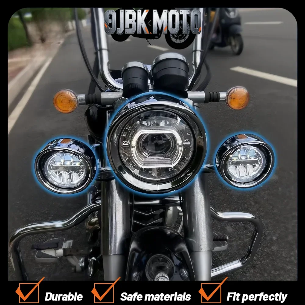 【Perfect fit】Suitable for 7/4.5-Inch Motorcycle with Hat Brim Lifan V16/Plus Headlight Protection Cover
【Perfect fit】Suitable for 7/4.5-Inch Motorcycle with Hat Brim Lifan V16/Plus Headlight Protection Cover