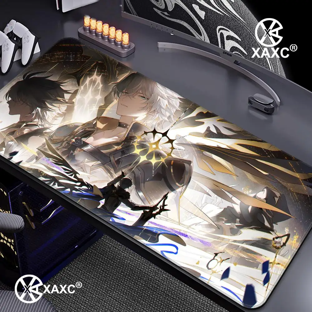 Game Honkai Impact Phainon Decoracion XAXC Mouse Pad large keyboard mouse desk pad non-slip rubber gaming mouse pad
Game Honkai Impact Phainon Decoracion XAXC Mouse Pad large keyboard mouse desk pad non-slip rubber gaming mouse pad