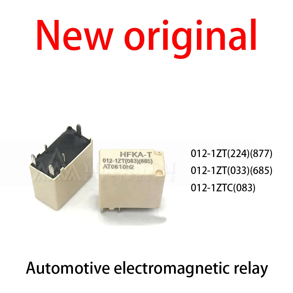 10 Pcs/Lot New original 012-1ZT(224)(877) 012-1ZT(033)(685) 012-1ZTC(083) Automotive electromagnetic relay
10 Pcs/Lot New original 012-1ZT(224)(877) 012-1ZT(033)(685) 012-1ZTC(083) Automotive electromagnetic relay