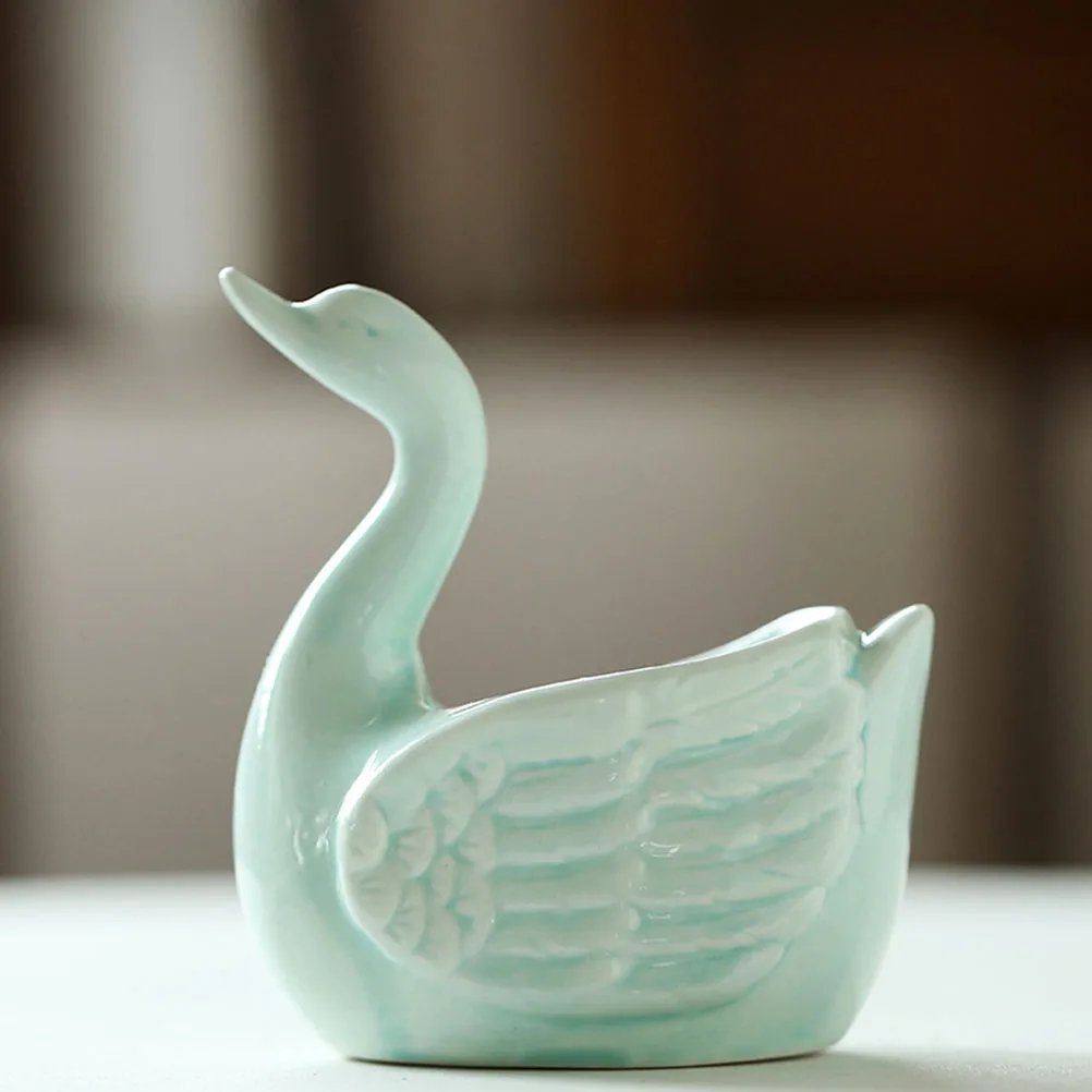 2Pcs Ceramic Swan Flower Pot Suitable Size Creative Cartoon Design Indoor Outdoor Succulent Planter Mini Garden Desktop
2Pcs Ceramic Swan Flower Pot Suitable Size Creative Cartoon Design Indoor Outdoor Succulent Planter Mini Garden Desktop