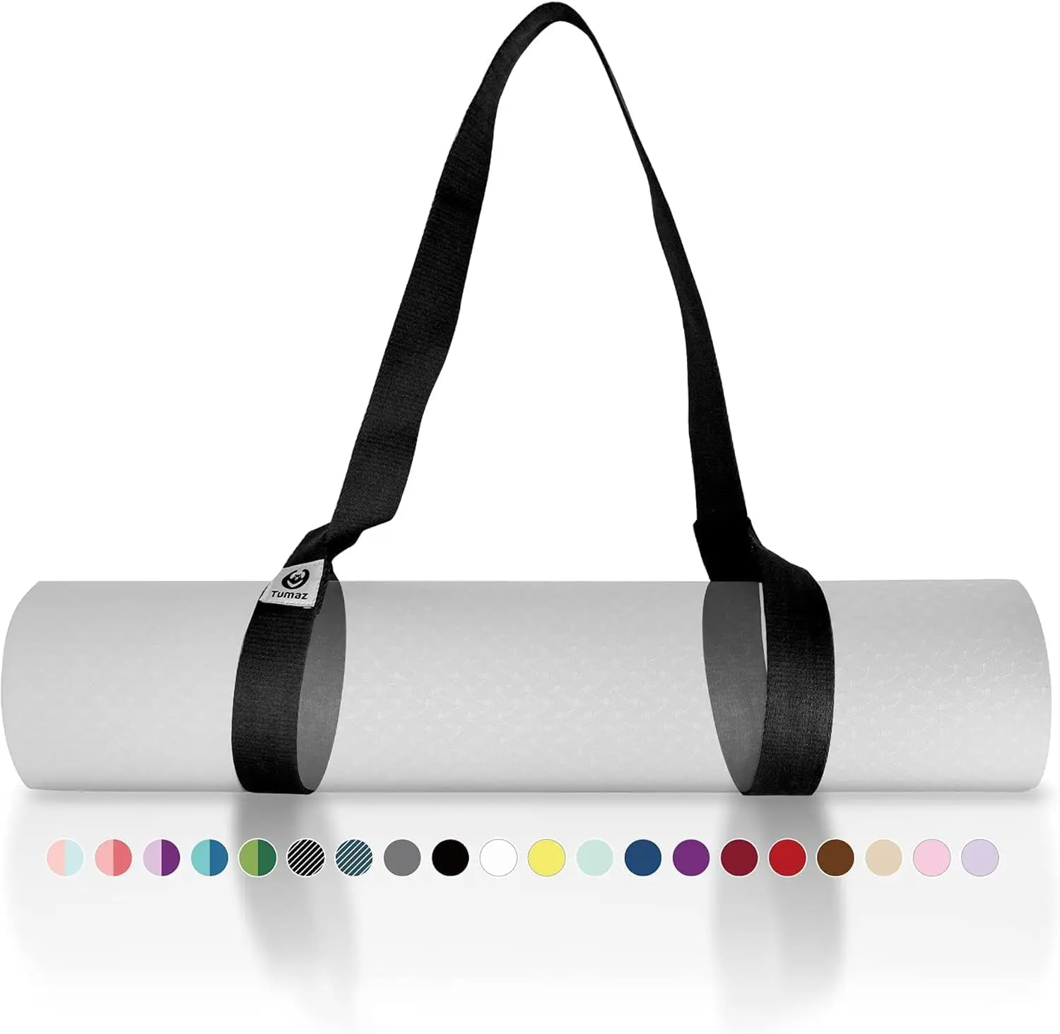 Yoga Mat Strap, Extra Thick & Comfy Carrier for Yoga Mats, Adjustable 2 Sizes
Yoga Mat Strap, Extra Thick & Comfy Carrier for Yoga Mats, Adjustable 2 Sizes