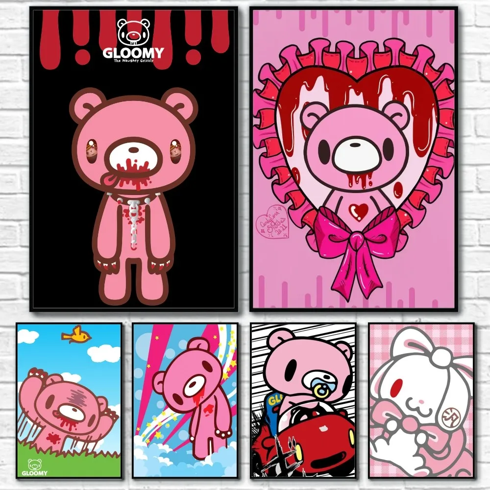Cartoon G-gloomy Bear Poster Sticky Wall Art Printing Waterproof Home Living Bed Room Bar Aesthetic Decor
Cartoon G-gloomy Bear Poster Sticky Wall Art Printing Waterproof Home Living Bed Room Bar Aesthetic Decor