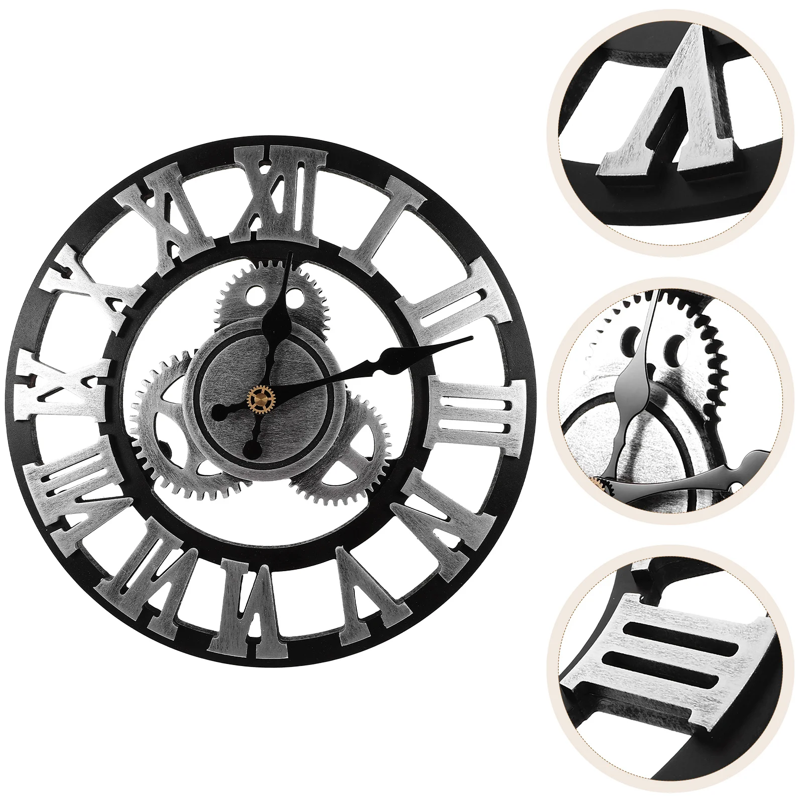 Retro Gold Gear Clock Art Decor Wall Clocks Ornament Hanging for Home Office Vintage
Retro Gold Gear Clock Art Decor Wall Clocks Ornament Hanging for Home Office Vintage