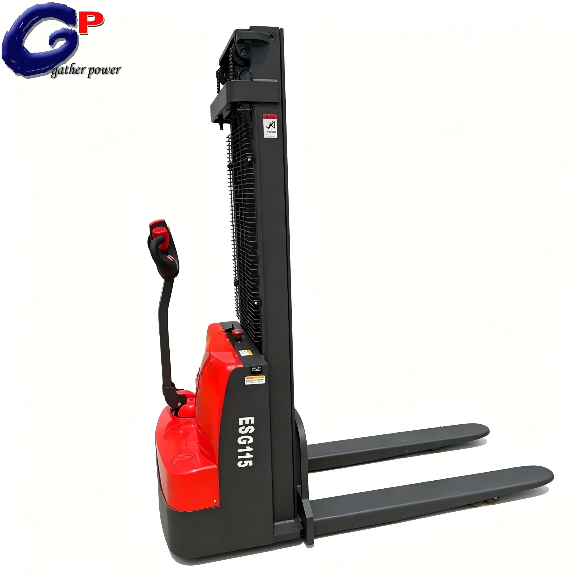 ESG115 1.5T Electric Stacker: Curtis Control, 3m 2-Stage Mast, 24V/85Ah, Smart Charger.
ESG115 1.5T Electric Stacker: Curtis Control, 3m 2-Stage Mast, 24V/85Ah, Smart Charger.