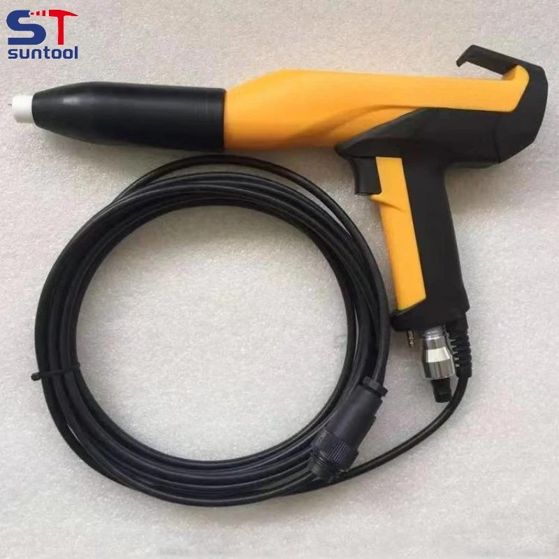 OPT2 Electrostatic Powder Spray Gun Compatible with Manual Gema Optiselect GM03 Powder Coating Gun Kit with HV Regulating Key
OPT2 Electrostatic Powder Spray Gun Compatible with Manual Gema Optiselect GM03 Powder Coating Gun Kit with HV Regulating Key