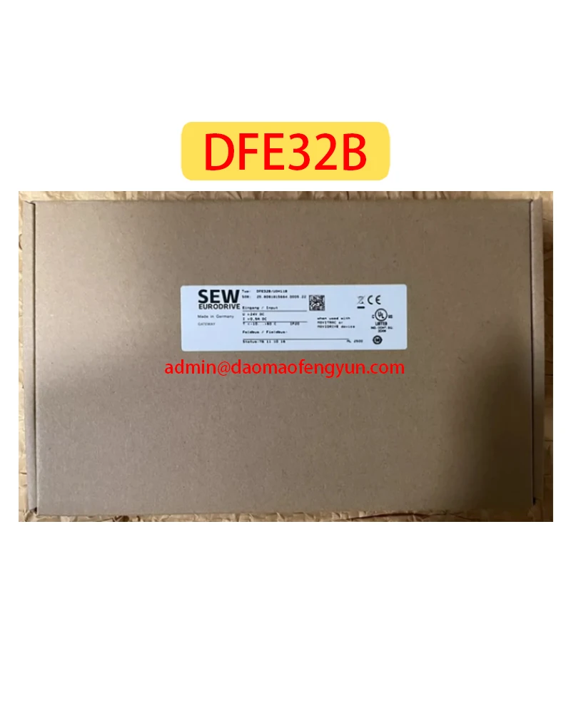 DFE32B Совершенно новый модуль коммуникационного шлюза, быстрая доставка
DFE32B Совершенно новый модуль коммуникационного шлюза, быстрая доставка