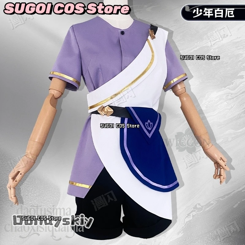 SUGOI@Youth Khaslana Phainon Cosplay Anime Game Honkai:Star Rail Costume Kawaii Retro T-shirt Shorts Single Apron Wigs Christmas
SUGOI@Youth Khaslana Phainon Cosplay Anime Game Honkai:Star Rail Costume Kawaii Retro T-shirt Shorts Single Apron Wigs Christmas