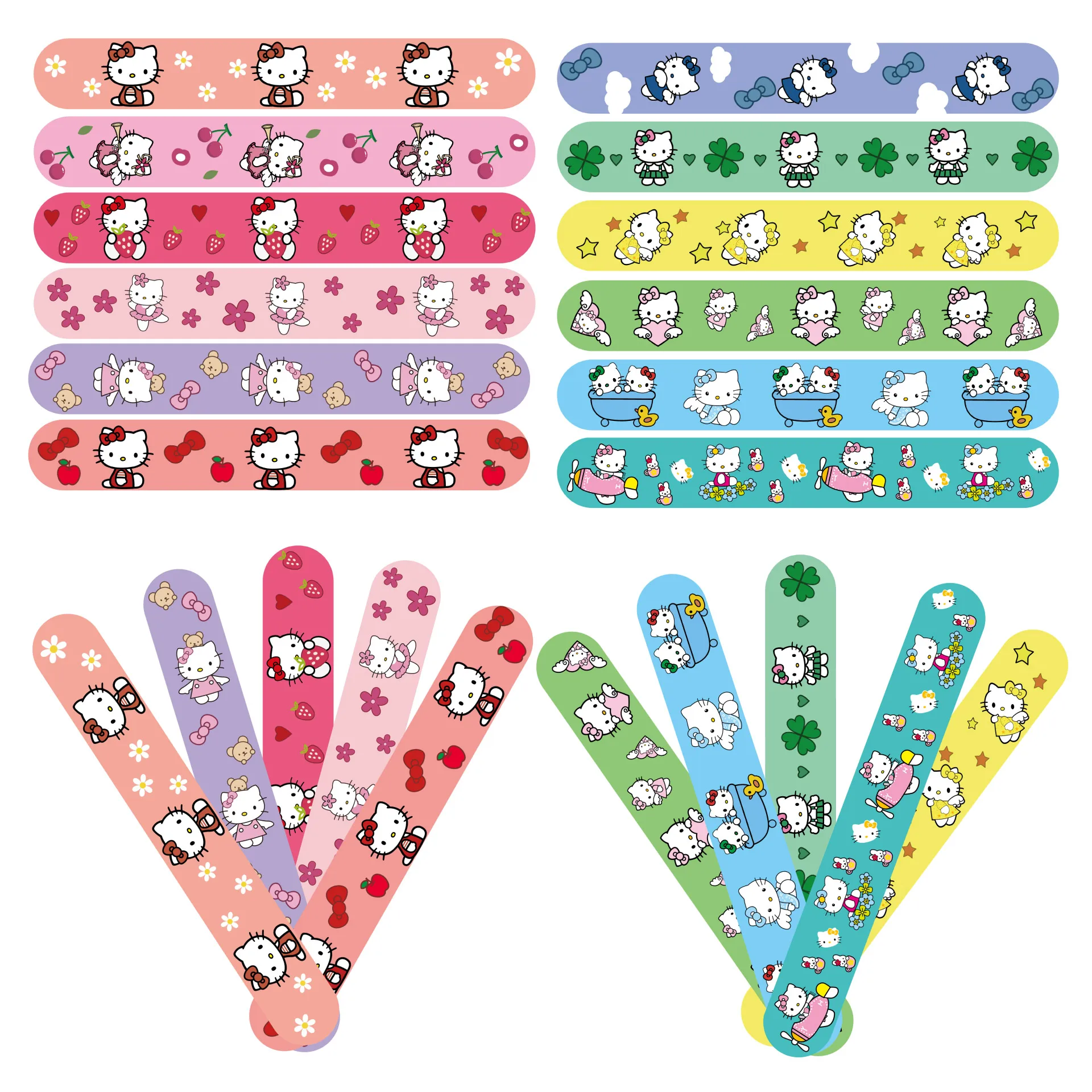 12pcs one set Hello Kitty Wrist Strap Children Clap Ring Slap Bracelets Kids Snapping Rings Toy Party Children's Birthday
12pcs one set Hello Kitty Wrist Strap Children Clap Ring Slap Bracelets Kids Snapping Rings Toy Party Children's Birthday