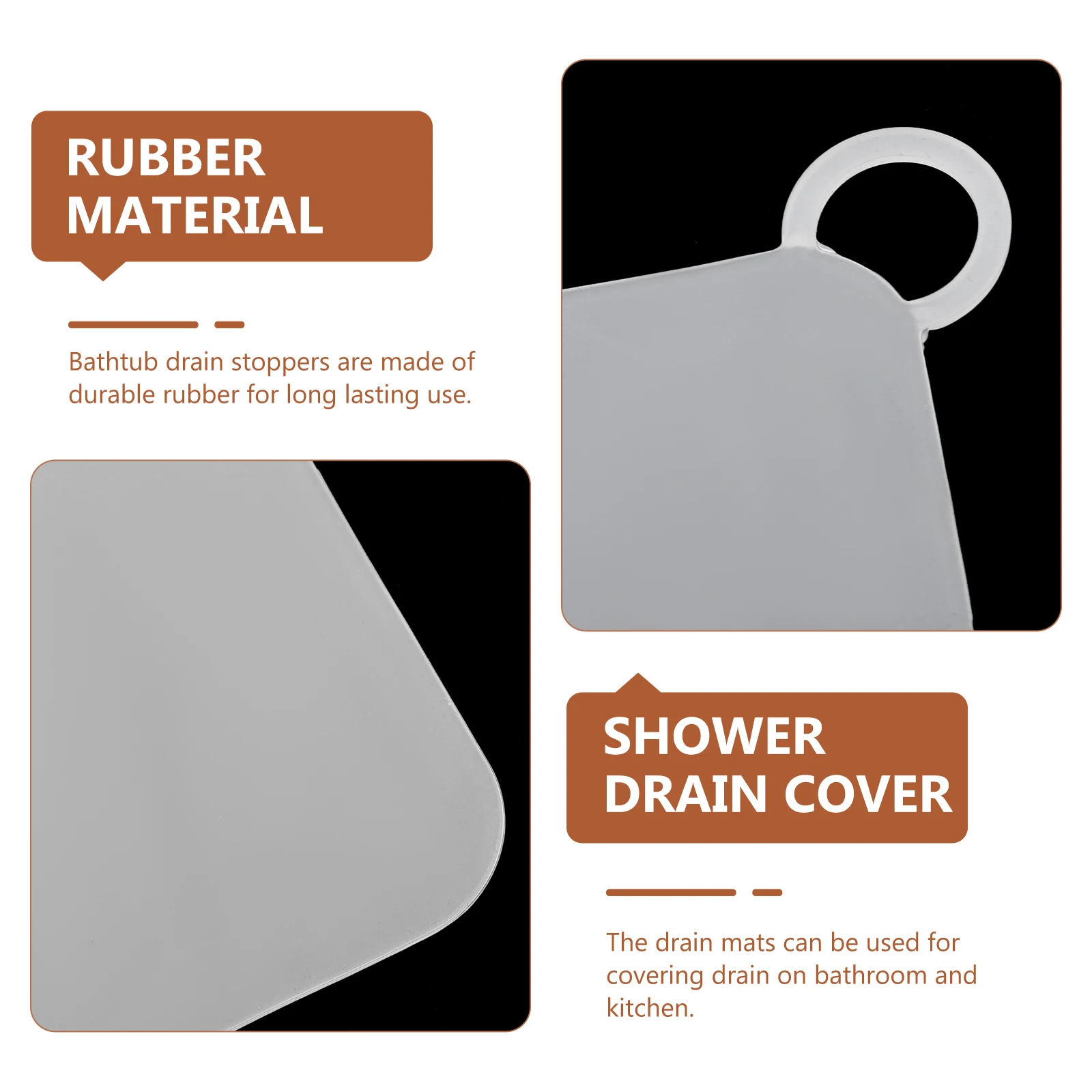 3Pcs Flexible Rubber Bathtub Stopper Plug Stylish Practical Kitchen Bathroom Sink Drain Covers Odor Sealing Reusable
3Pcs Flexible Rubber Bathtub Stopper Plug Stylish Practical Kitchen Bathroom Sink Drain Covers Odor Sealing Reusable