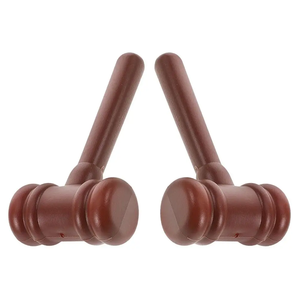 2Pcs Judge Realistic Mini Gavel Judge Hammer Toy For Kids Plastic Toy Kids Costume Accessory Role Playing Safe
2Pcs Judge Realistic Mini Gavel Judge Hammer Toy For Kids Plastic Toy Kids Costume Accessory Role Playing Safe