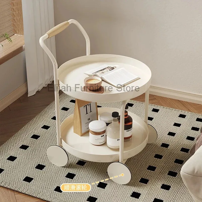 Sofa Side Table Movable Trolley Tea Table Modern Living Room Storage Wheels Double-layer Food Serving Cart Salon Furniture
Sofa Side Table Movable Trolley Tea Table Modern Living Room Storage Wheels Double-layer Food Serving Cart Salon Furniture