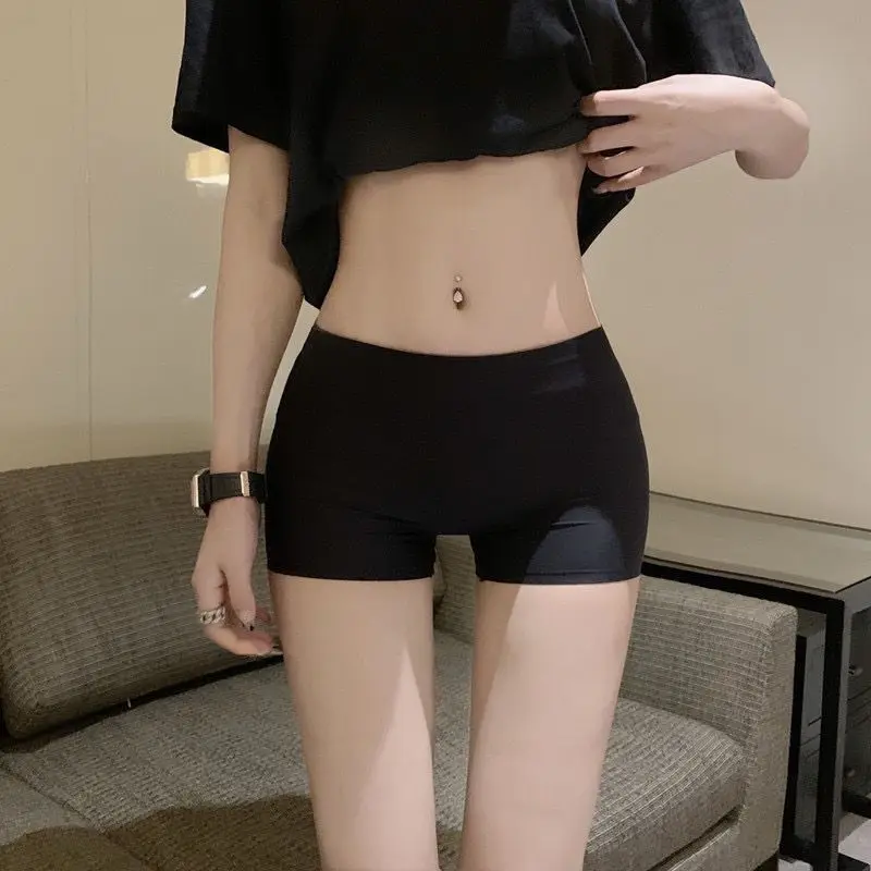 Black Belly Contraction Seamless Safety Pants Thin Outer Wear Shorts Hot Girl Tight Safety Panties Leggings
Black Belly Contraction Seamless Safety Pants Thin Outer Wear Shorts Hot Girl Tight Safety Panties Leggings
