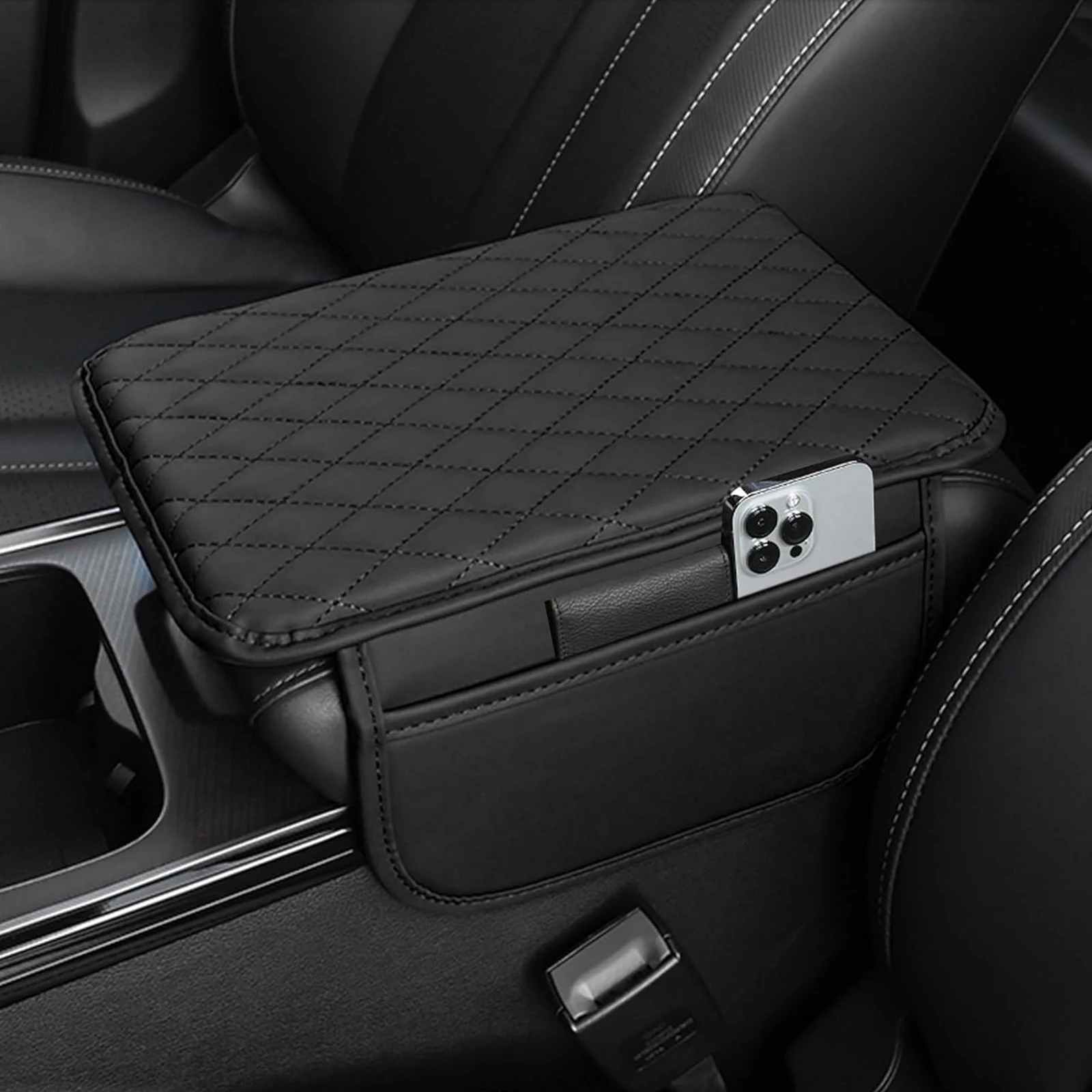 PU Leather Car Armrest Mat Center Console Arm Rest Protection Cushion With Storage Pockets Armrests Car Interior Accessories
PU Leather Car Armrest Mat Center Console Arm Rest Protection Cushion With Storage Pockets Armrests Car Interior Accessories