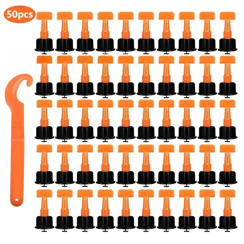 50Pcs Bagged Cross Tile Levelers Plastic Wall Floor Tile Positioning Leveling Tools
50Pcs Bagged Cross Tile Levelers Plastic Wall Floor Tile Positioning Leveling Tools
