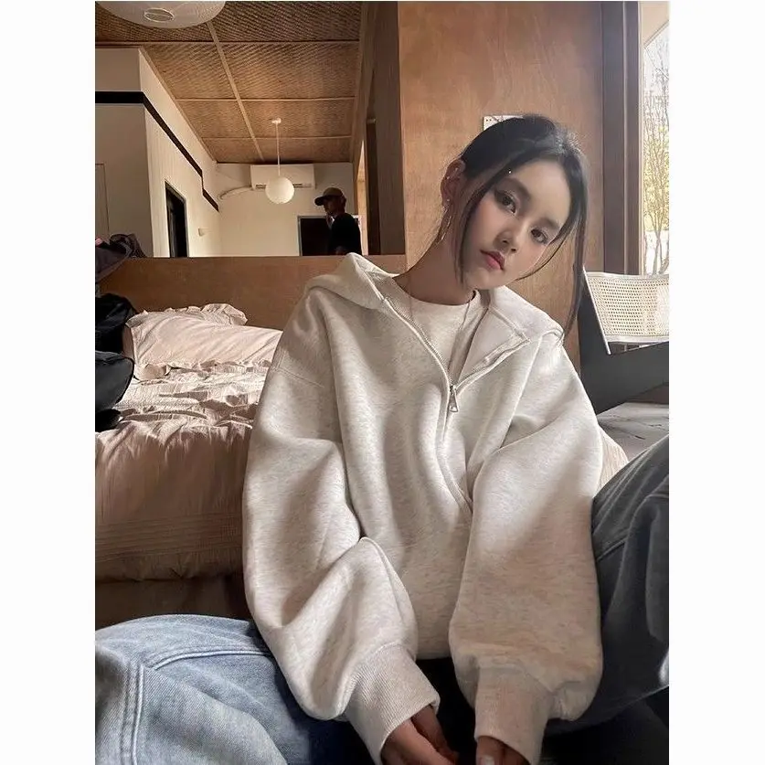 Милые толстовки с капюшоном, женская одежда с принтом, Sudaderas для тренировок, женский галстук с v-образным вырезом, незаменимый разрез, разноцветная меховая подкладка
Милые толстовки с капюшоном, женская одежда с принтом, Sudaderas для тренировок, женский галстук с v-образным вырезом, незаменимый разрез, разноцветная меховая подкладка